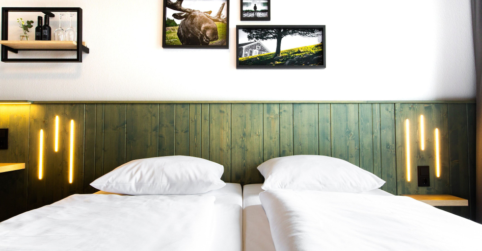 Bedroom 5, Fjord Hotel Berlin, Berlin