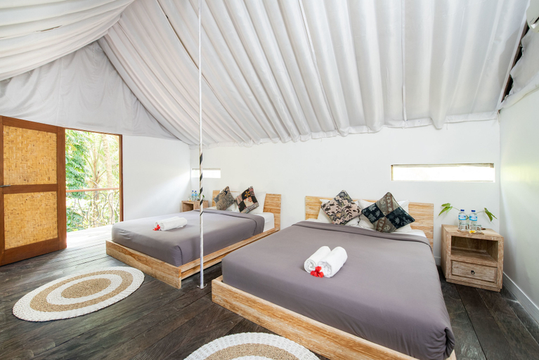 Bedroom 4, Ubud Tropical - Hostel, Gianyar