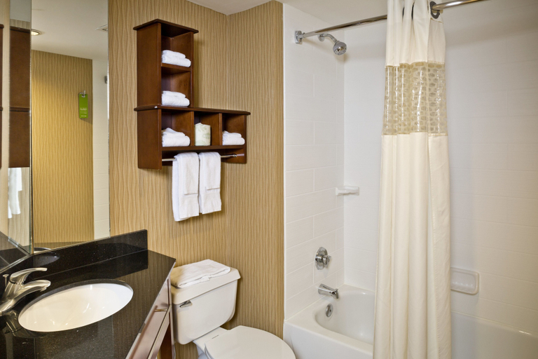 Bathroom 4, Hampton Inn Baltimore/White Marsh, Baltimore
