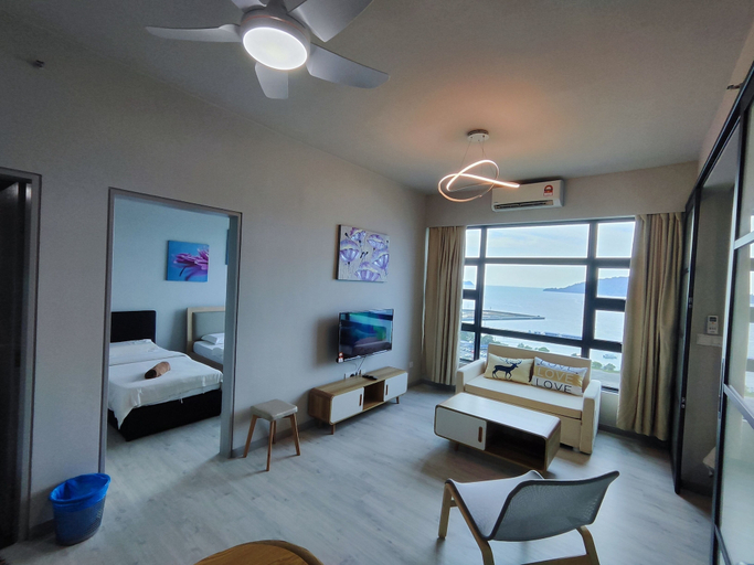 Bedroom 2, Jesselton Quay Citypads, Kota Kinabalu