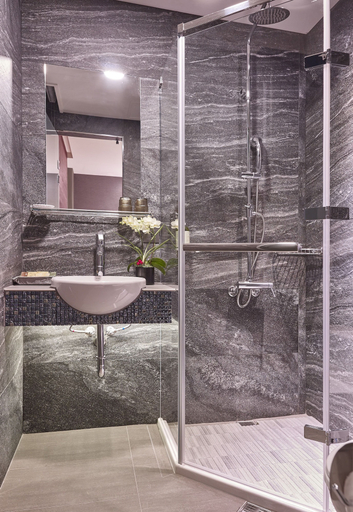 Bathroom 5, Beauty Hotels Taipei - Hotel B7, Taipei City