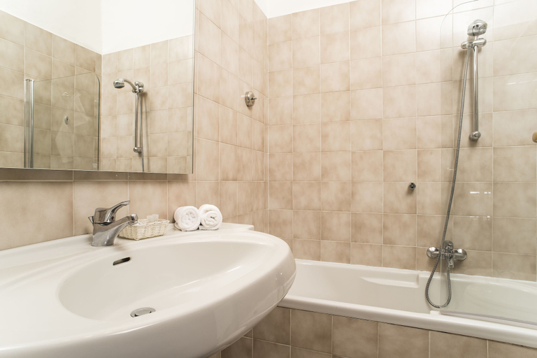 Bathroom 4, Hotel Plaza Torino, Torino