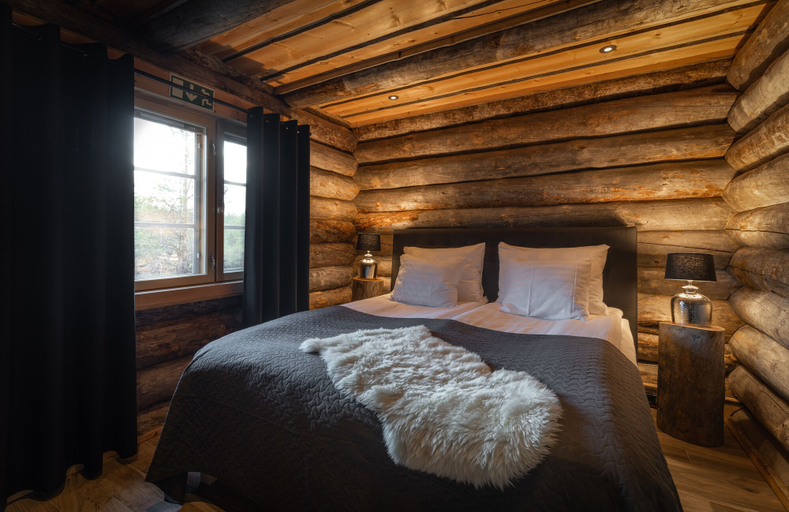 Bedroom 3, Wilderness Hotel Muotka & Igloos, Lapland