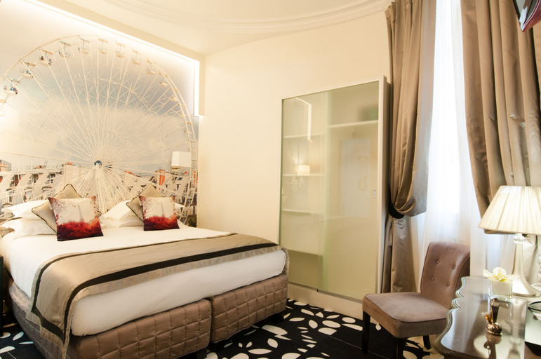 Bedroom 4, Hotel Ile de France Opéra, Paris