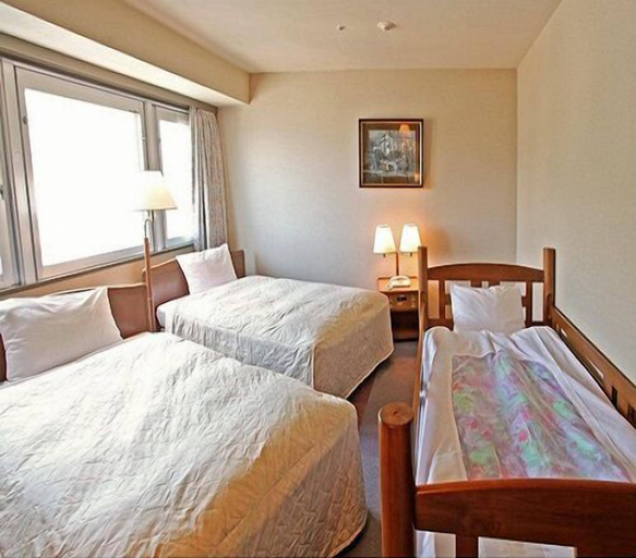 Bedroom 4, Hotel Crown Hills Takefu, Echizen City