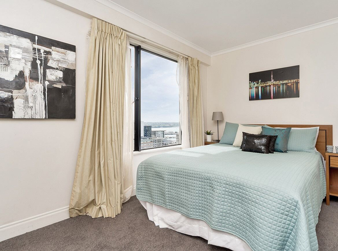 Bedroom, Cosy and Quite Serviced Apartment, Waitakere