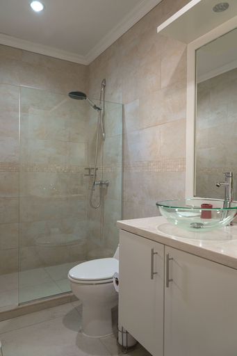 Bathroom 5, Arubas Bakval Suites