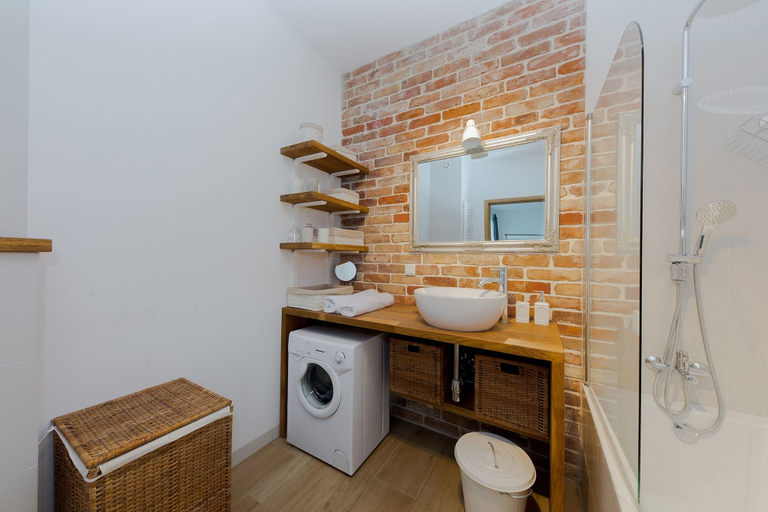 Bathroom, ShortStayPoland Marymoncka - B22, Warsaw