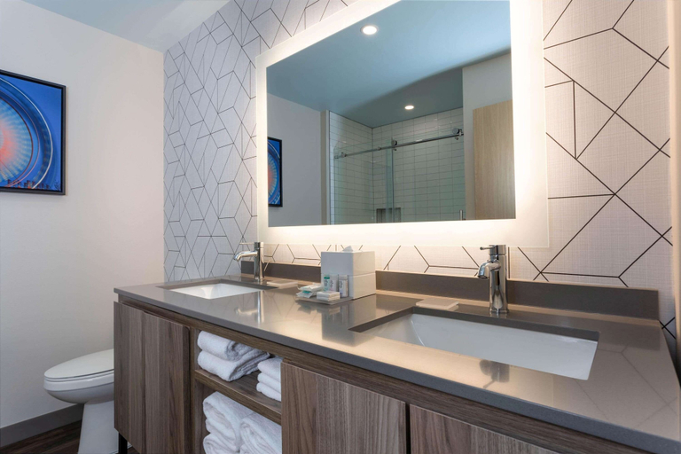 Bathroom 5, TRYP by Wyndham Orlando, Orange