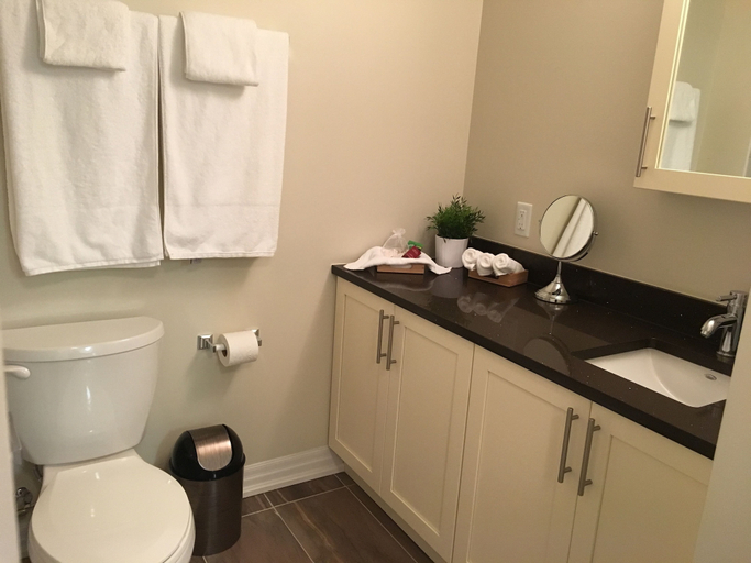 Bathroom, ByWard Luxury Suites, Ottawa