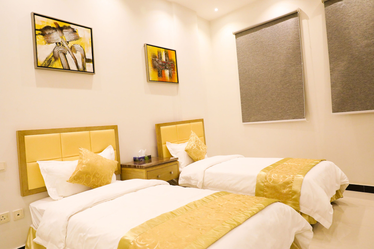 Bedroom 3, Quiet Rooms Apartment, Riyadh