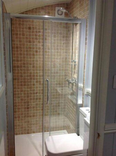 Bathroom, Posh Huts, Northumberland