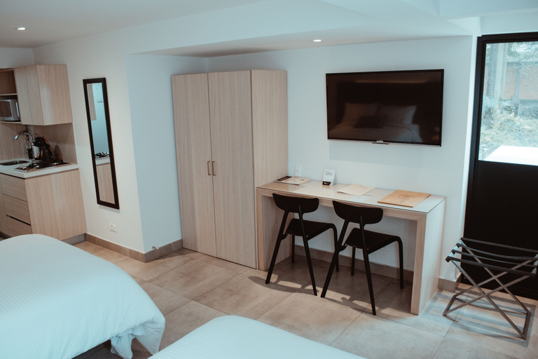 Bedroom 2, Antope - Apartaestudios, Santiago de Cali