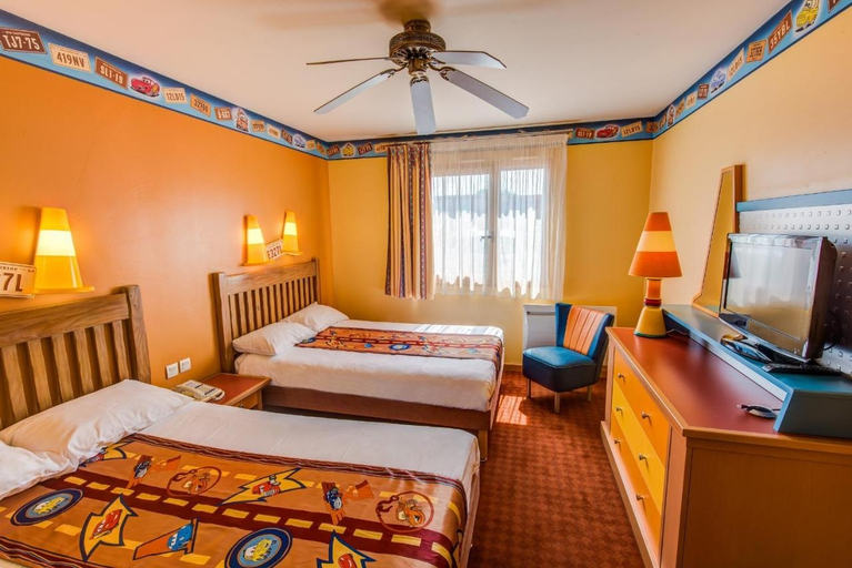 Bedroom, Disney's Hotel Santa Fe, Seine-et-Marne