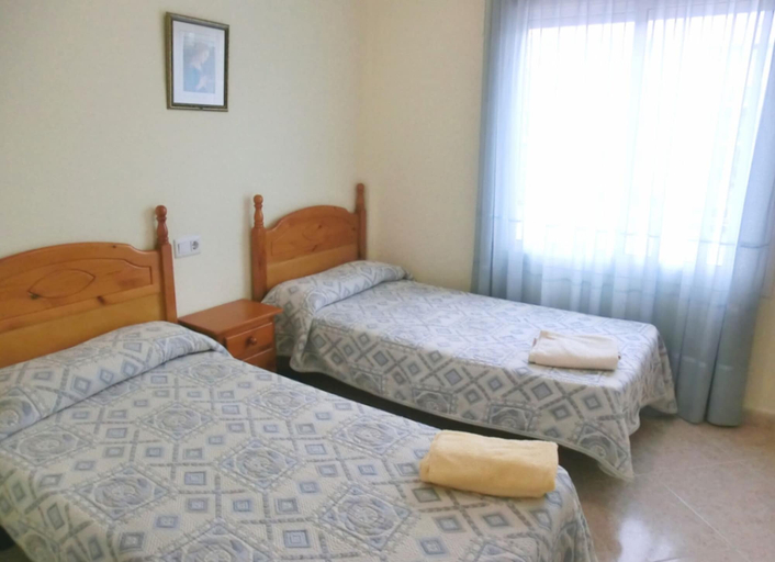 Bedroom 3, Apartment in Lloret de Mar with Terrace, Internet, Parking, Washing machine (600658), Girona