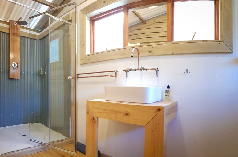 Bathroom 4, AfriCamps at Doolhof- Glamping, Cape Winelands
