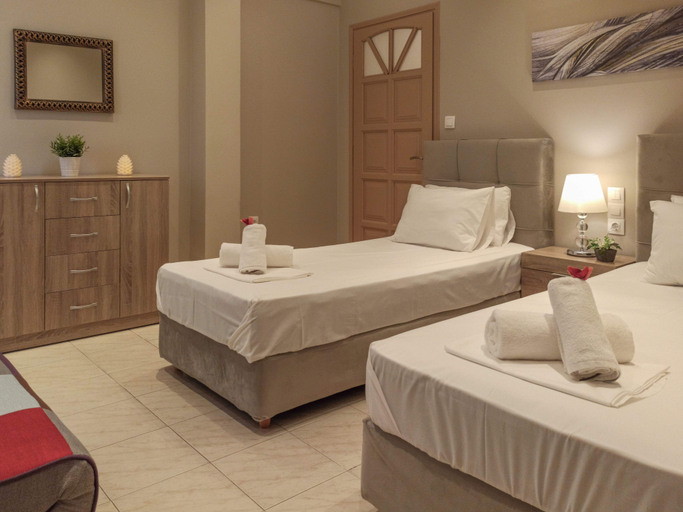 Bedroom 2, Chrissomallis Apartments, Thessaly
