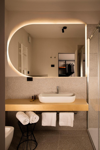 Bathroom 5, Hotel da Elide, Perugia