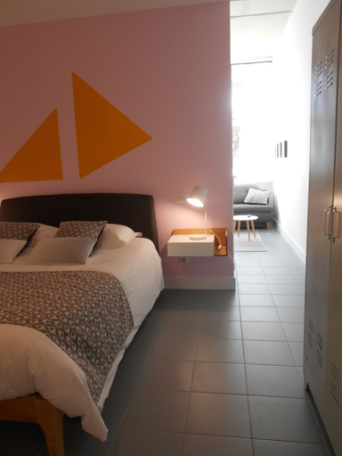 Bedroom 5, Chambres d'Hotes Les Palmiers, Ardèche