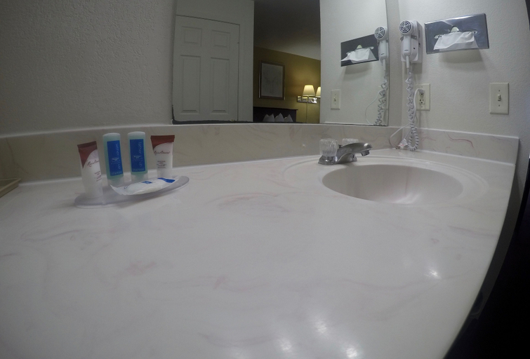 Bathroom 3, Rodeway Inn Goddard, Sedgwick