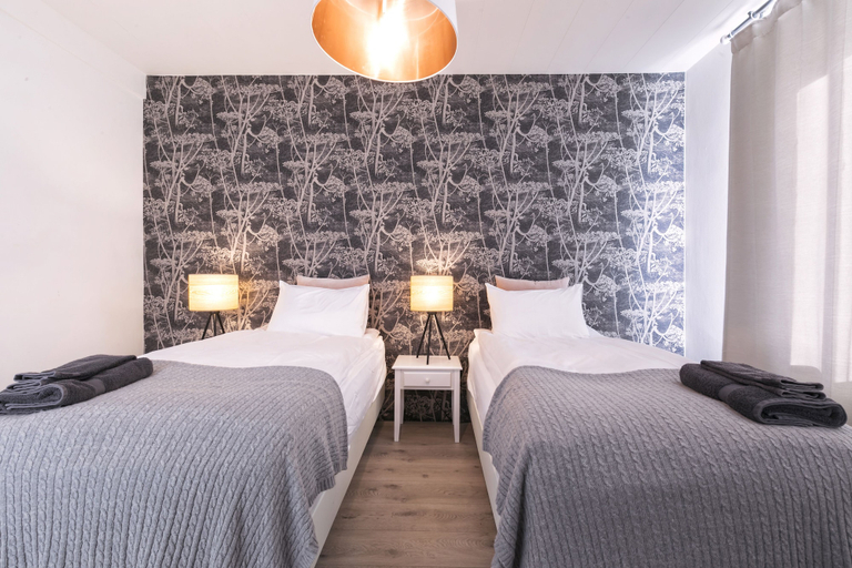 Bedroom 2, Theater Row Apartments, Reykjavík