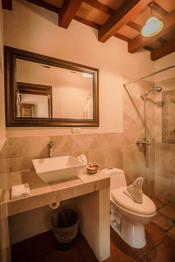 Bathroom 3, Hotel Mansion del Rey, Antigua Guatemala
