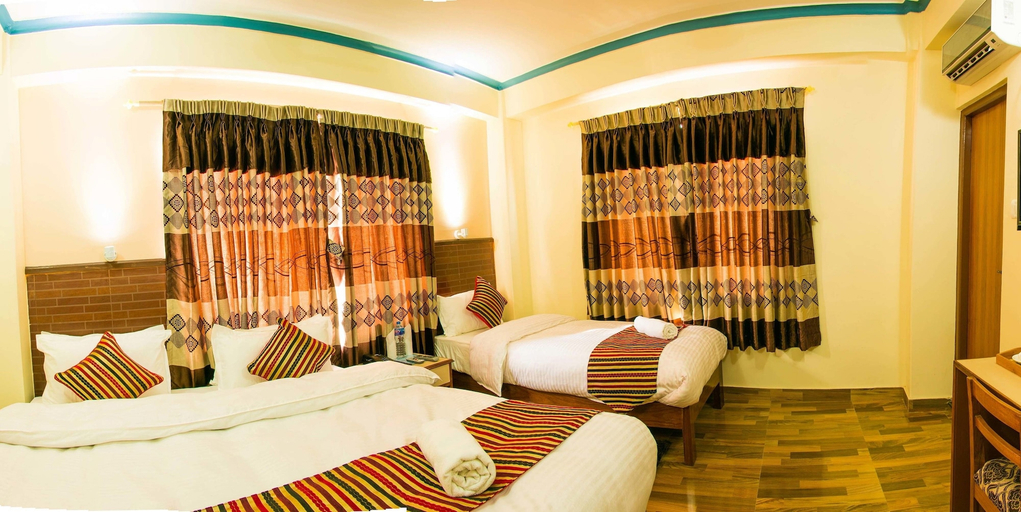 Bedroom 2, Hotel Adam, Gandaki