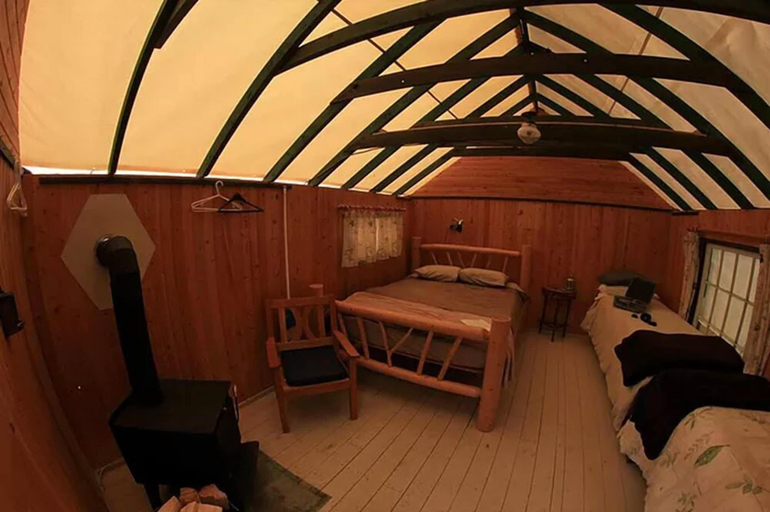 Bedroom 3, Fortress Lake Wilderness Retreat, Columbia-Shuswap