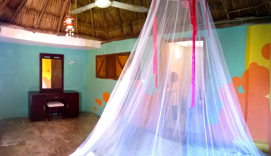 Bedroom 3, Maya Cha'an Guesthouse, Isla Mujeres