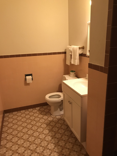 Bathroom 3, New West Motel, SeaTac