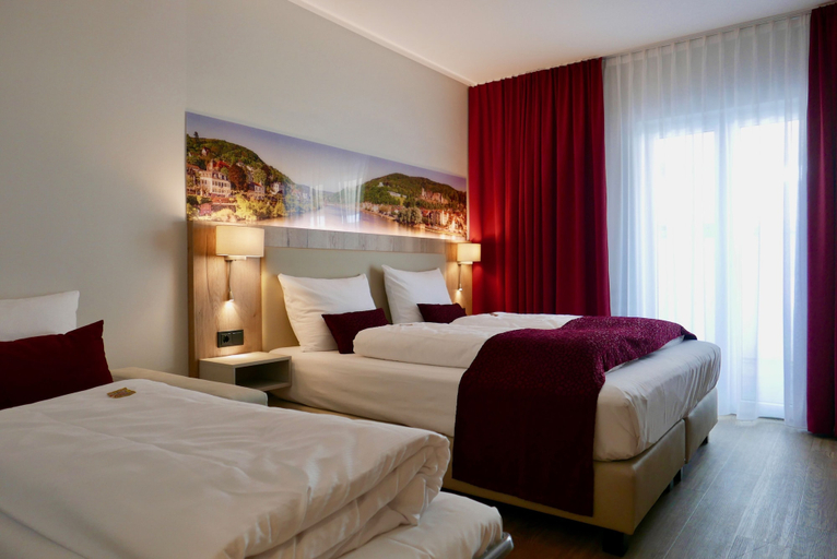 Bedroom 4, Rafaela Hotel Heidelberg, Heidelberg