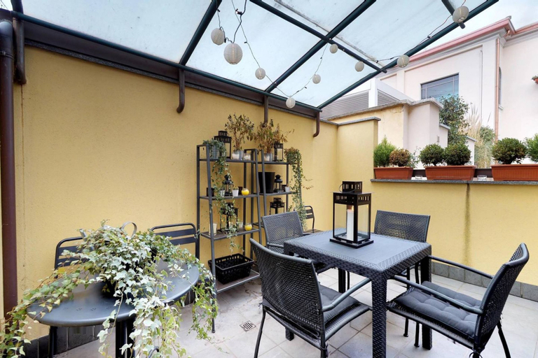 Terrace/patio, Design Apartment near Duomo Square, Milano