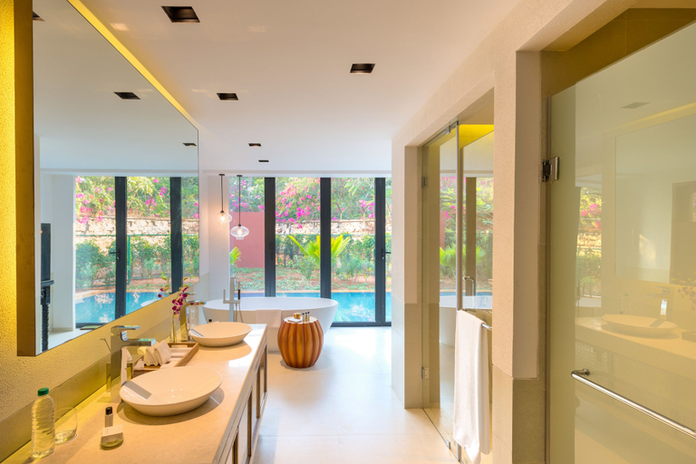 Bathroom 5, Azaya Beach Resort, South Goa