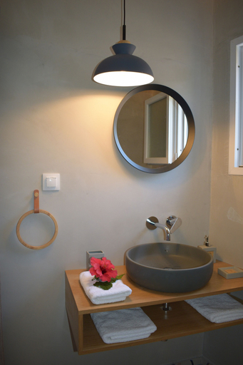 Bathroom 3, Paxos Rock Apartments, Ionian Islands
