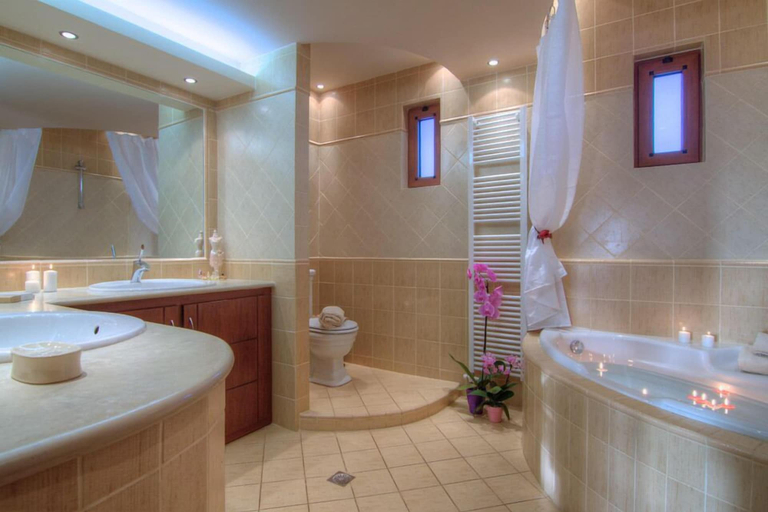 Bathroom 5, Cretan Residence Mediterranean Luxury Private Villas, Crete