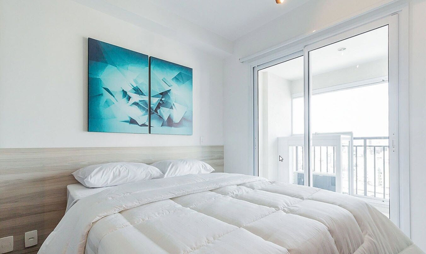 Bedroom 2, Autenticco - Cosmopolitan Santa Cecília, São Paulo