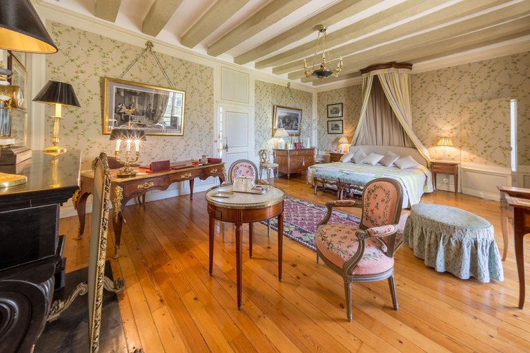 Bedroom 3, Château D'hodebert, Indre-et-Loire
