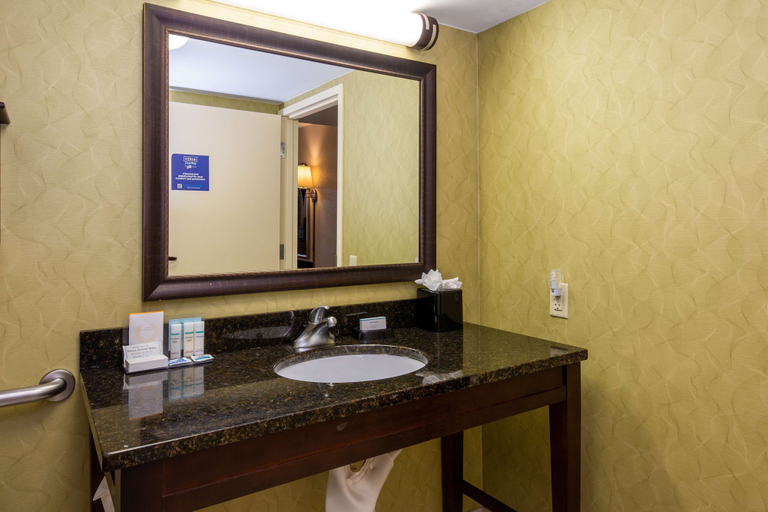 Bathroom 4, Hampton Inn Winston-Salem Hanes Mall, Forsyth