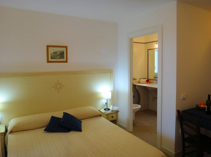 Bedroom 4, Hotel Tartaruga Bianca, Sassari