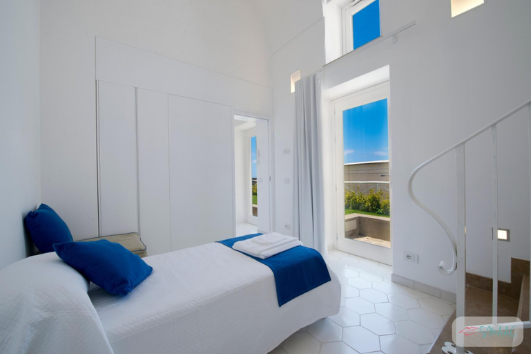 Bedroom 4, Villa Imperati - Splendid Villa With Private Pool Overlooking the sea, Salerno