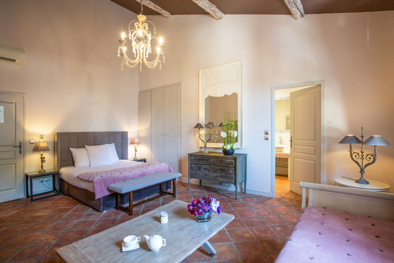 Bedroom 3, Domaine du Colombier, Drôme