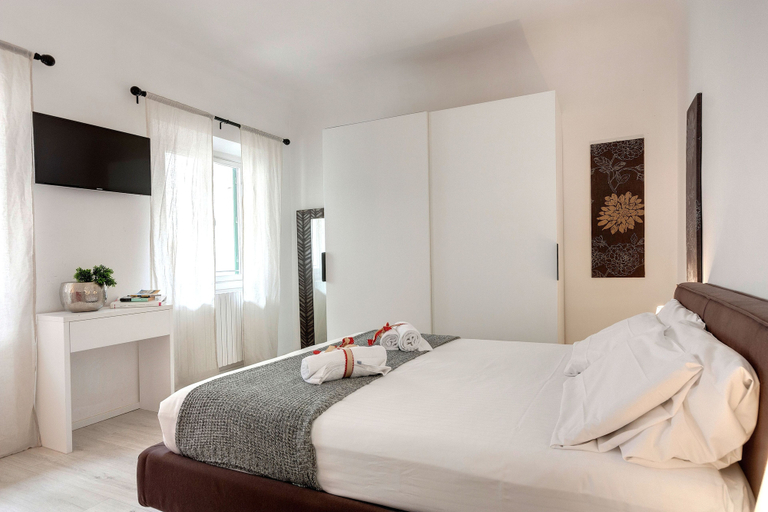 Bedroom 2, Mamo Florence - Velluti Apartment, Florence