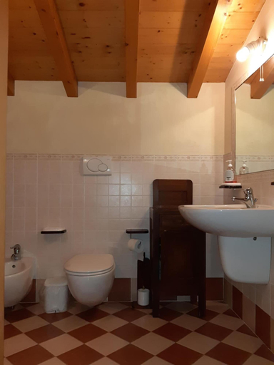 Bathroom, Agriturismo Trebis, Mantua
