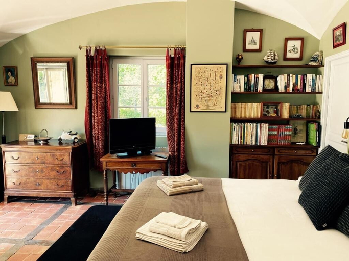 Bedroom 4, Domaine du Commandeur, Vaucluse