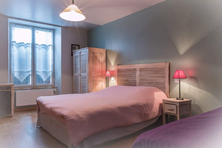 Bedroom 3, Auberge de Teissieres, Cantal