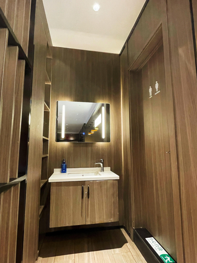Bathroom, Hanting Hotel Qingdao Chengyang Wanda Plaza store, Qingdao