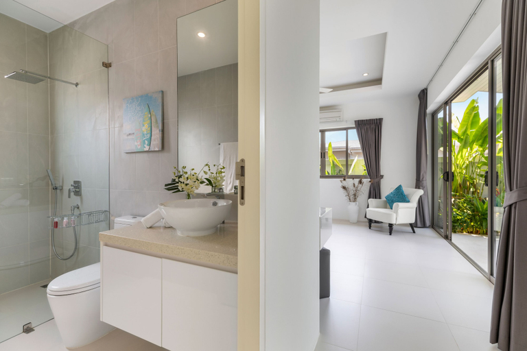 Bathroom 4, Villa White Orchid, Ko Samui
