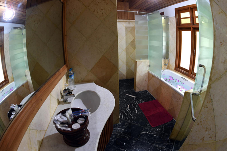 Bathroom 3, Thazin Garden Hotel, Myingyan