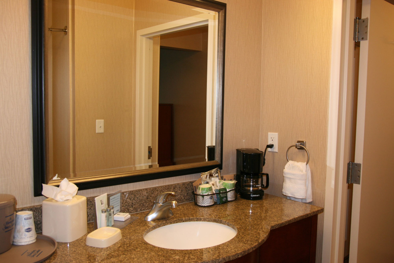 Bathroom 5, Hampton Inn & Suites Bakersfield North-Airport, Kern