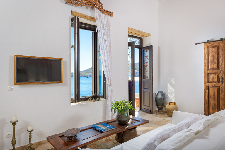 Bedroom 2, Halki Sea House, South Aegean